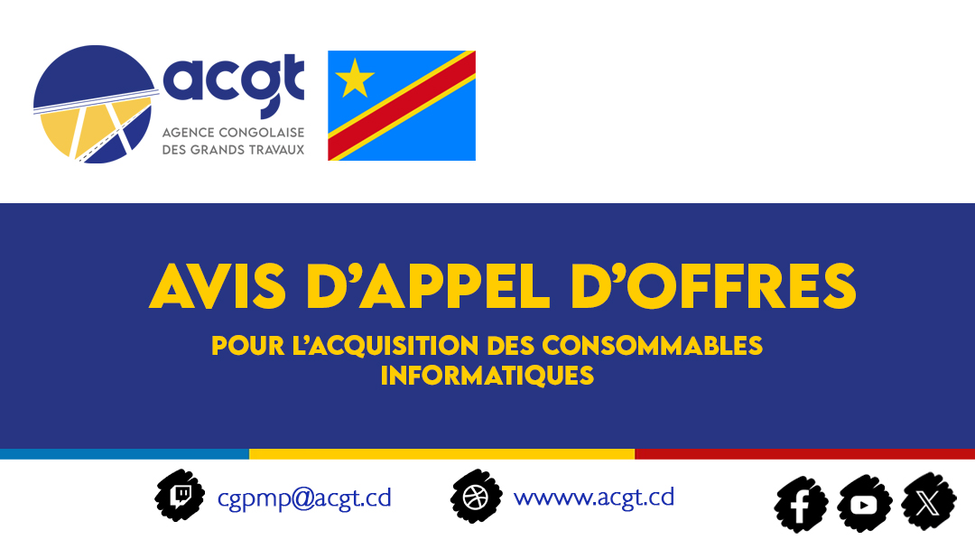 Lire la suite à propos de l’article 📢 𝗔𝗩𝗜𝗦 𝗗’𝗔𝗣𝗣𝗘𝗟 𝗗’𝗢𝗙𝗙𝗥𝗘𝗦 – 𝗔𝗖𝗤𝗨𝗜𝗦𝗜𝗧𝗜𝗢𝗡 𝗗𝗘𝗦 𝗠𝗔𝗧𝗘𝗥𝗜𝗘𝗟𝗦 𝗜𝗡𝗙𝗢𝗥𝗠𝗔𝗧𝗜𝗤𝗨𝗘𝗦
