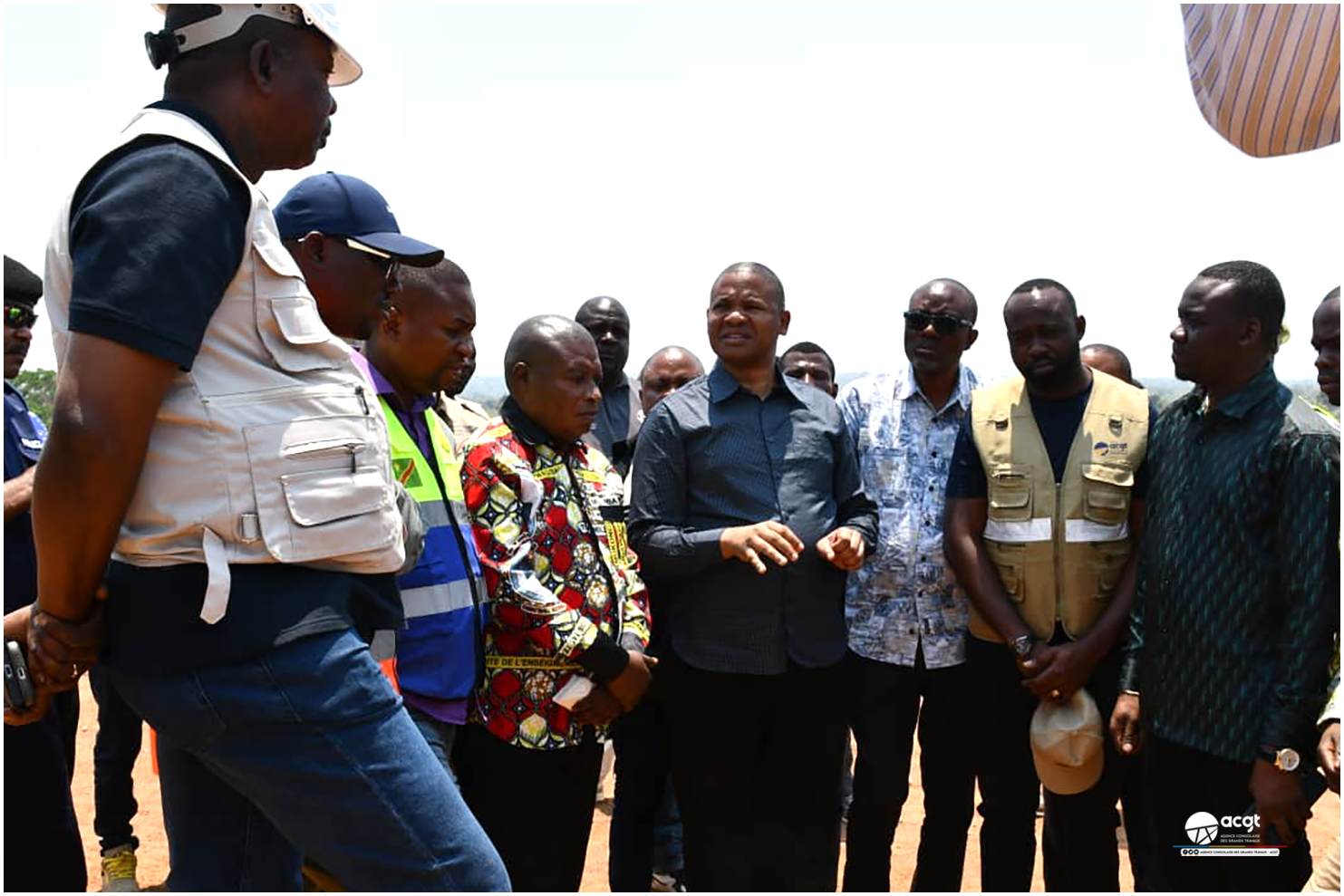 Lire la suite à propos de l’article ACGT : Le Gouverneur intérimaire du Haut-Katanga en visite sur le chantier Kasomeno–Kasenga–Chalwe