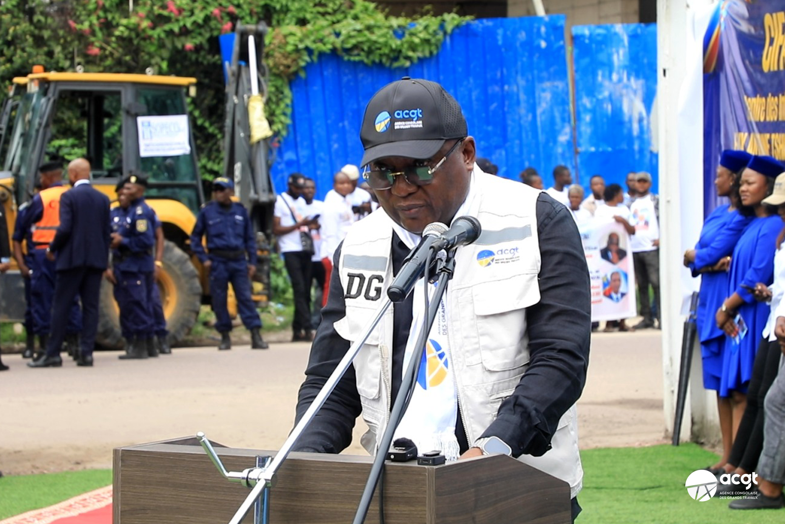 Lire la suite à propos de l’article DISCOURS DE MONSIEUR LE DIRECTEUR GENERALE DE L’AGENCE CONGOLAISE DES GRANDS TRAVAUX A L’OCCASION DE LA CEREMONIE DE LA POSE DE LA PREMIERE PIERRE DU CENTRE DES INFRASTRUCTURES FELIX ANTOINE TSHISEKEDI TSHILOMBO DU 22 JANVIER 2026
