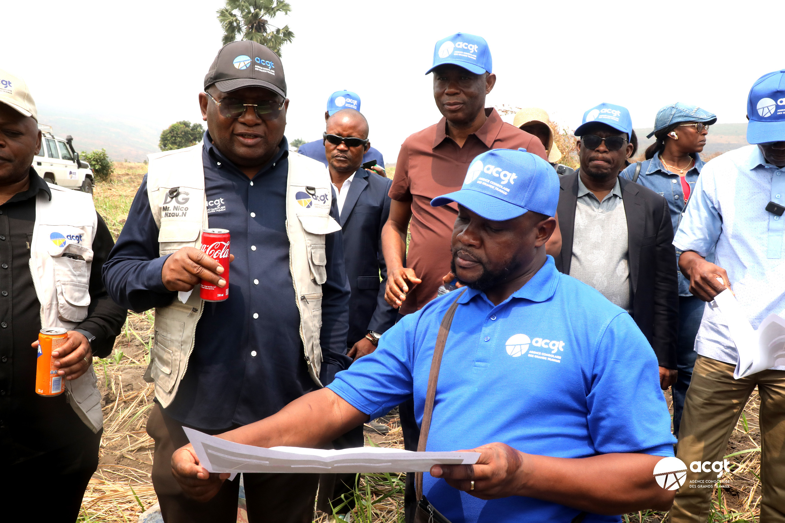 Lire la suite à propos de l’article Projet Pont Route-Rail Kinshasa-Brazzaville : les entreprises présélectionnées visitent le site du pont à Maluku du coté R.D Congolais